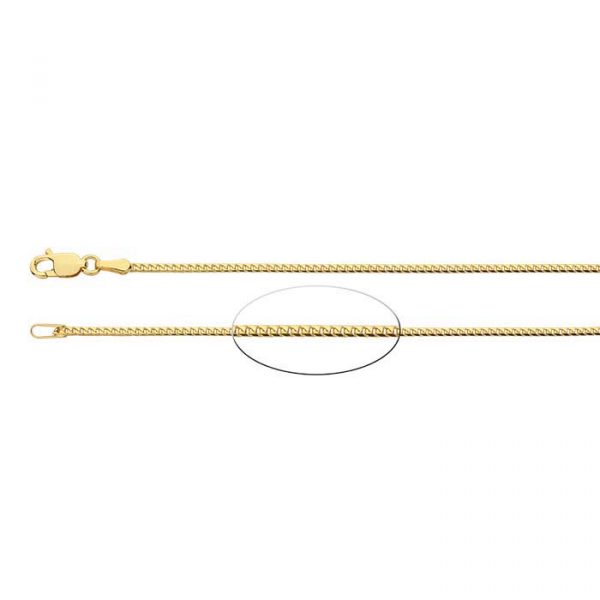 Enchanted Glow - 18K Yellow Gold Franco Chain