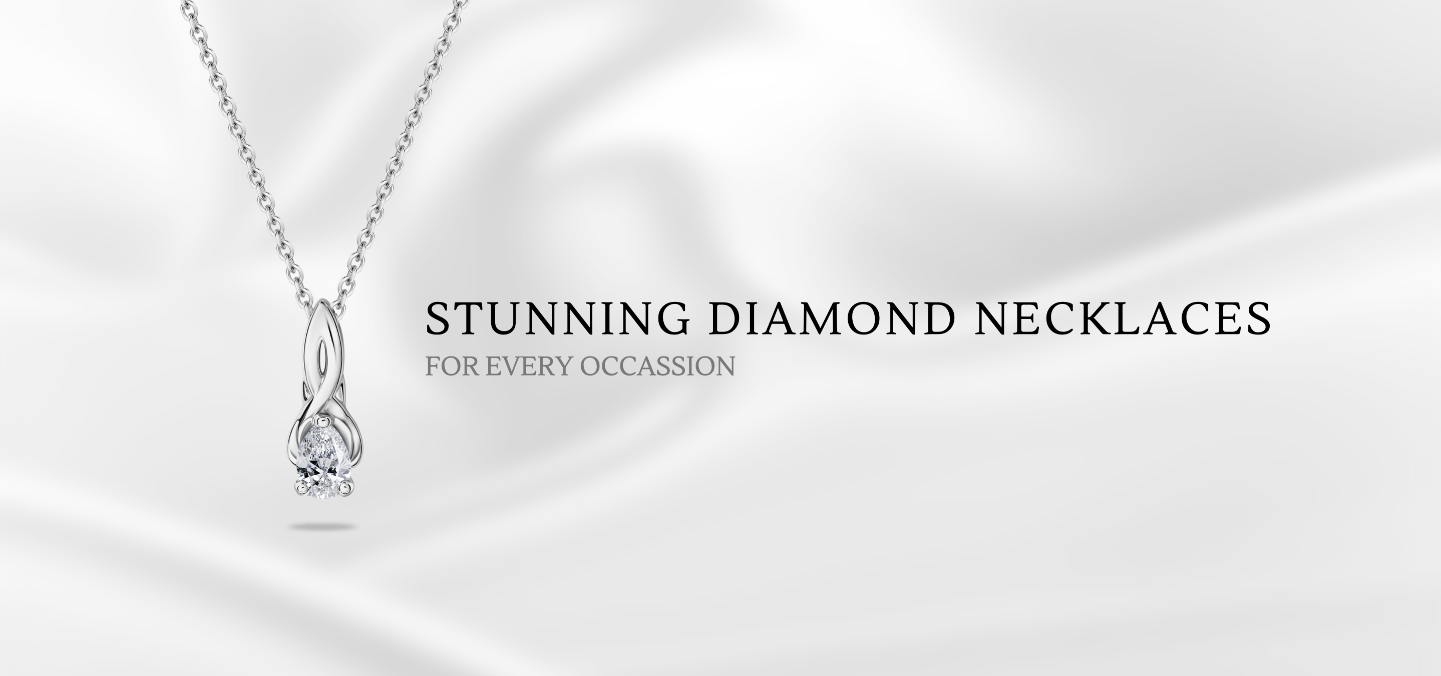 Stunning diamond necklaces
